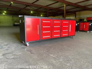 Gereedschapswagen StahlWorks, 10FT12D